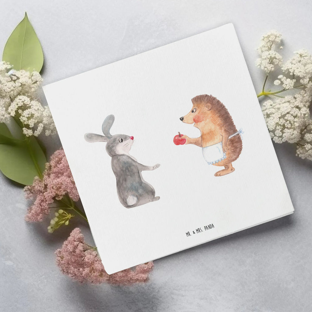 Deluxe Card Hare Hedgehog Geburtstagskarte, Hochwertige Klappkarte, Karte, Hochwertige Grußkarte, Grußkarte, Glückwunschkarte, Klappkarte, Hochzeitskarte, Einladungskarte, Tiermotive, Gute Laune, lustige Sprüche, Tiere, Trösten, Igel und Hase, Spruch romantisch, Trennungsschmerz, Igel, Liebeskummer Geschenk, Hase, Herzschmerz, Liebe Spruch