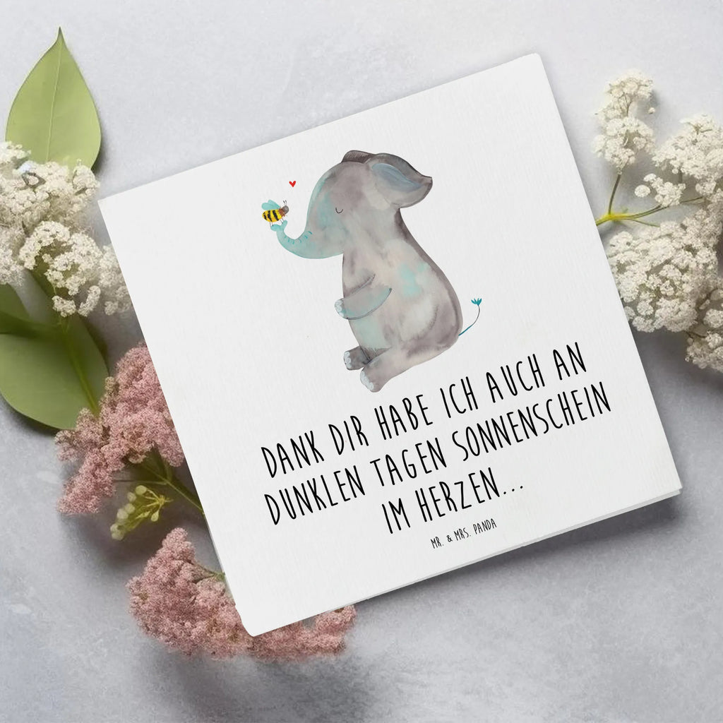 Deluxe Karte Elefant Biene Klappkarte, Glückwunschkarte, Grußkarte, faltkarte, doppelkarte, anlasskarte, Tiere, Lustige Sprüche, Tiermotive, Gute Laune, Liebesspruch, Jahrestag, Hochzeitsgeschenk, Biene, Liebesbeweis, Liebe, Heiratsantrag, Elefant, Liebesgeschenk