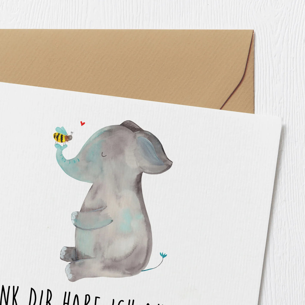 Deluxe Karte Elefant Biene Klappkarte, Glückwunschkarte, Grußkarte, faltkarte, doppelkarte, anlasskarte, Tiere, Lustige Sprüche, Tiermotive, Gute Laune, Liebesspruch, Jahrestag, Hochzeitsgeschenk, Biene, Liebesbeweis, Liebe, Heiratsantrag, Elefant, Liebesgeschenk