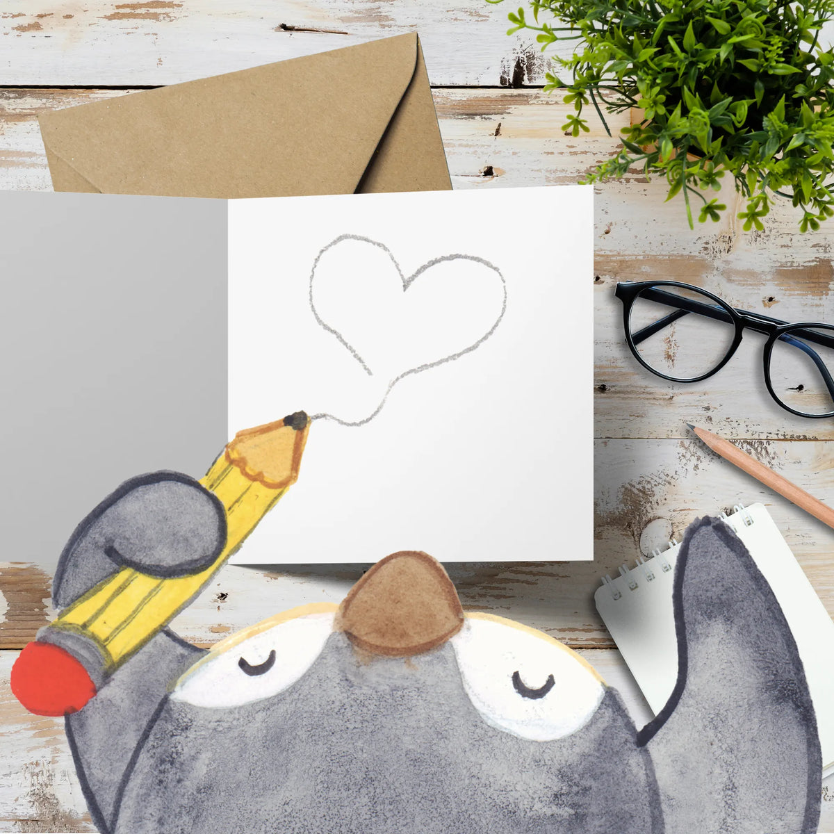 Deluxe Card Capybara flower anlasskarte, Grußkarte, Klappkarte, doppelkarte, faltkarte, Glückwunschkarte, Lustige Sprüche, Tiere, Tiermotive, Gute Laune, Capybara