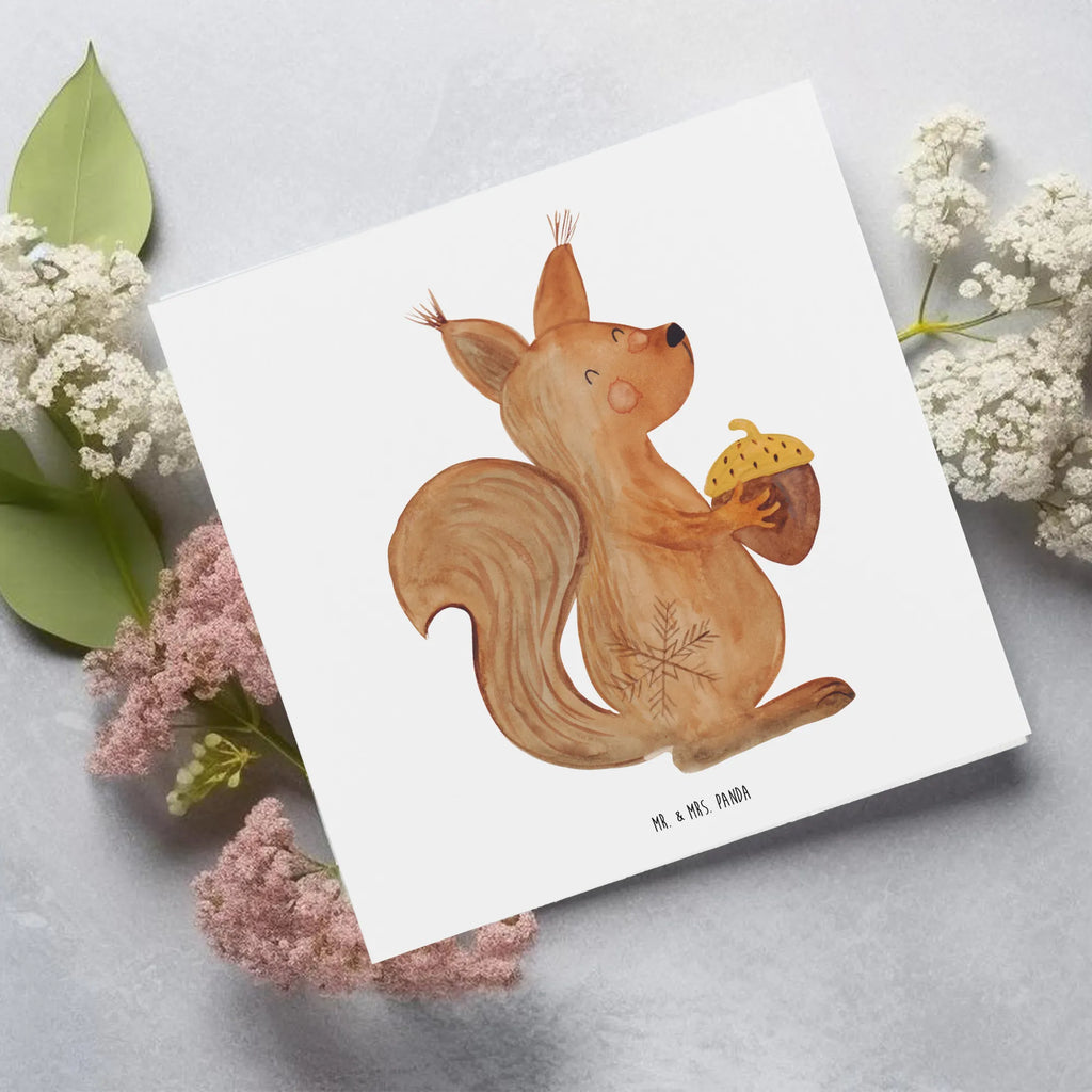 Deluxe Karte Eichhörnchen Weihnachten Hochwertige Klappkarte, Grußkarte, Geburtstagskarte, Einladungskarte, Hochwertige Grußkarte, Karte, Klappkarte, Glückwunschkarte, Hochzeitskarte, Winter, Weihnachten, Weihnachtsdeko, Nikolaus, Advent, Heiligabend, Wintermotiv, Neujahr, Frohes neues Jahr, Vogel, Frohe Weihnachten, Guten Rutsch, Weihnachtsgruß, Weihnachtsmotiv