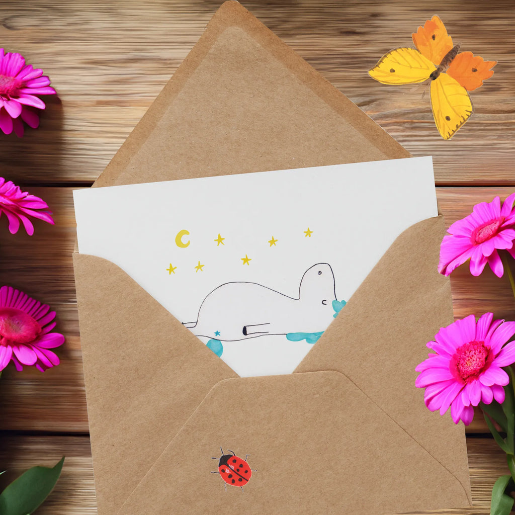 Deluxe Karte Einhorn Sternenhimmel doppelkarte, anlasskarte, Klappkarte, faltkarte, Grußkarte, Glückwunschkarte, Unicorn, Einhorn, Einhörner, Einhorn Deko, Sternenhimmel, Sterne, Dachschaden, Verrückt