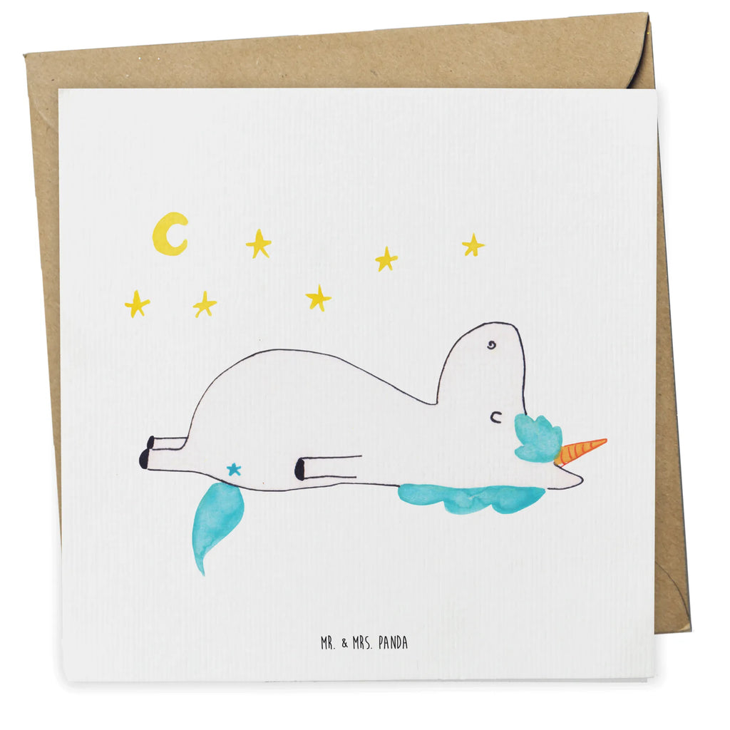 Deluxe Karte Einhorn Sternenhimmel doppelkarte, anlasskarte, Klappkarte, faltkarte, Grußkarte, Glückwunschkarte, Unicorn, Einhorn, Einhörner, Einhorn Deko, Sternenhimmel, Sterne, Dachschaden, Verrückt