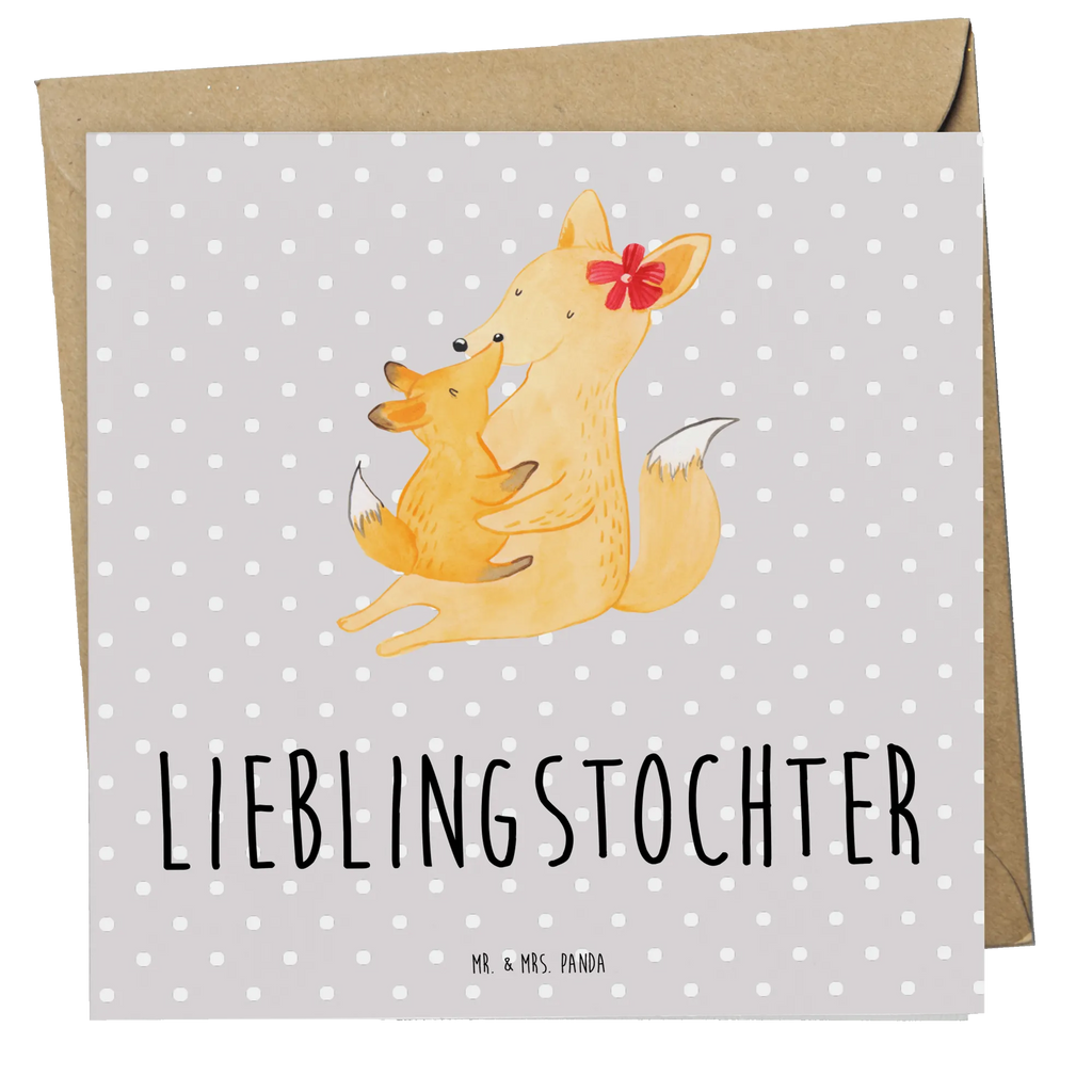 Deluxe Karte Fuchs Mama Geburtstagskarte, Glückwunschkarte, Hochwertige Klappkarte, Karte, Grußkarte, Einladungskarte, Hochzeitskarte, Klappkarte, Hochwertige Grußkarte, Familie, Vatertag, Muttertag, Bruder, Schwester, Mama, Papa, Oma, Opa, Lieblingstochter, Beste Tochter, Tochter, Mutter, Geschenk