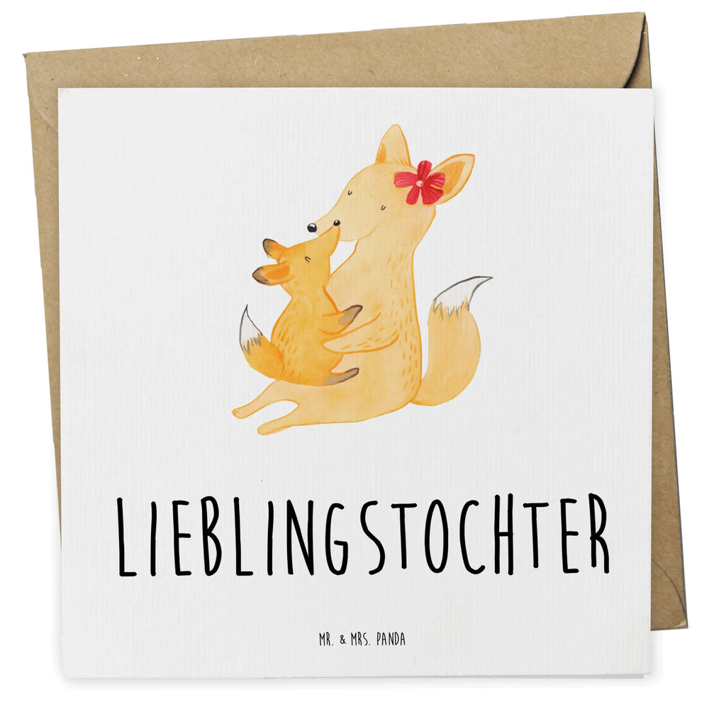 Deluxe Karte Fuchs Mama Geburtstagskarte, Glückwunschkarte, Hochwertige Klappkarte, Karte, Grußkarte, Einladungskarte, Hochzeitskarte, Klappkarte, Hochwertige Grußkarte, Familie, Vatertag, Muttertag, Bruder, Schwester, Mama, Papa, Oma, Opa, Lieblingstochter, Beste Tochter, Tochter, Mutter, Geschenk