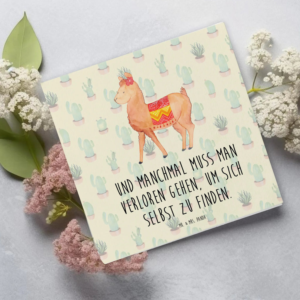 Deluxe Card alpaca Proud anlasskarte, Glückwunschkarte, Grußkarte, doppelkarte, faltkarte, Klappkarte, Alpaka, Lama