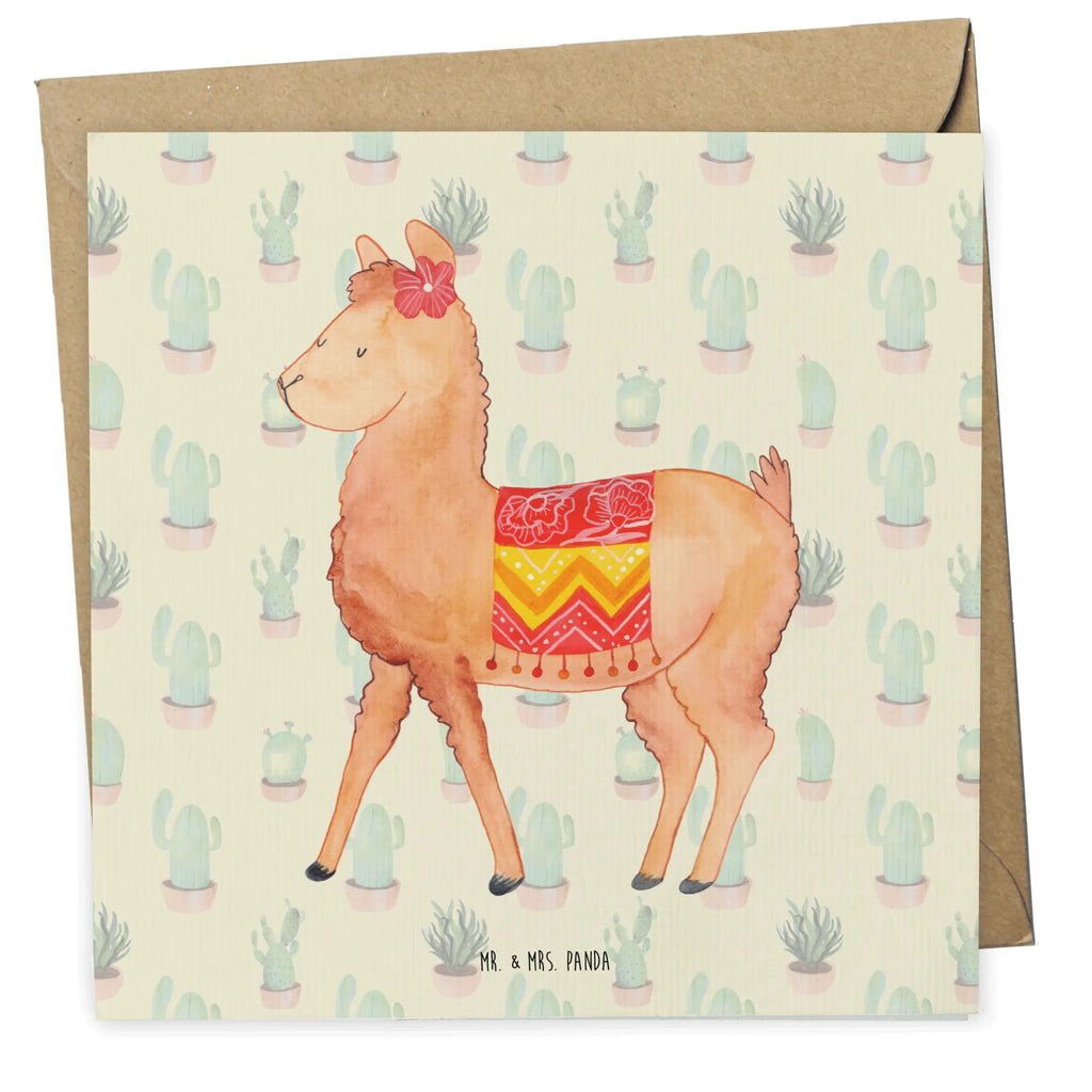 Deluxe Card alpaca Proud anlasskarte, Glückwunschkarte, Grußkarte, doppelkarte, faltkarte, Klappkarte, Alpaka, Lama