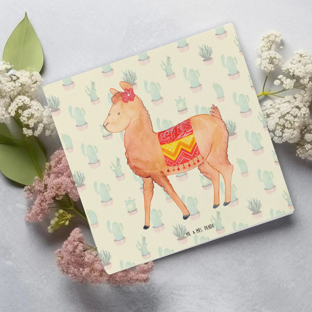 Deluxe Card alpaca Proud anlasskarte, Glückwunschkarte, Grußkarte, doppelkarte, faltkarte, Klappkarte, Alpaka, Lama