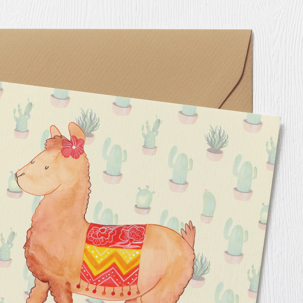Deluxe Card alpaca Proud anlasskarte, Glückwunschkarte, Grußkarte, doppelkarte, faltkarte, Klappkarte, Alpaka, Lama