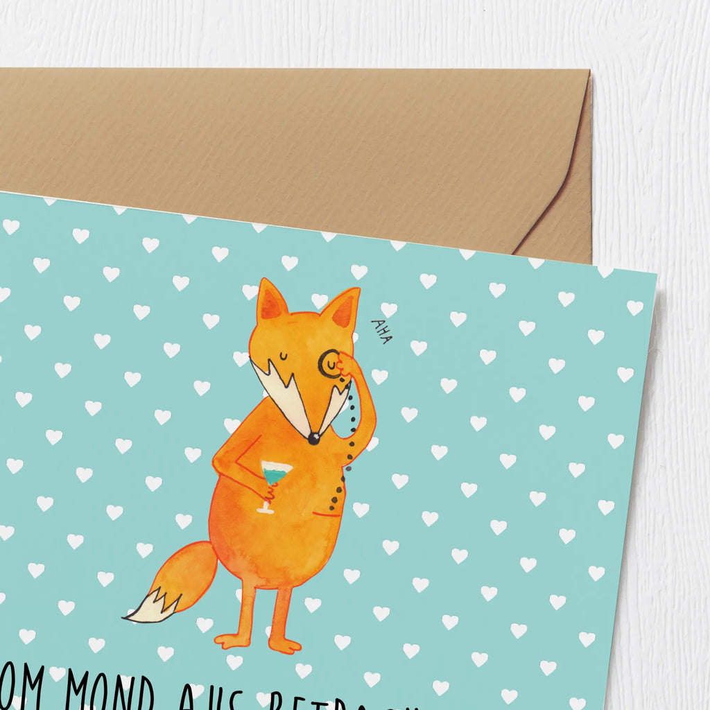 Deluxe Karte Fuchs Lord Hochwertige Grußkarte, Karte, Hochzeitskarte, Einladungskarte, Glückwunschkarte, Geburtstagskarte, Klappkarte, Grußkarte, Hochwertige Klappkarte, Fuchs, Liebeskummer Geschenk, tröstende Worte, Spruch lustig, Füchse, Motivation Spruch, Problemlösung