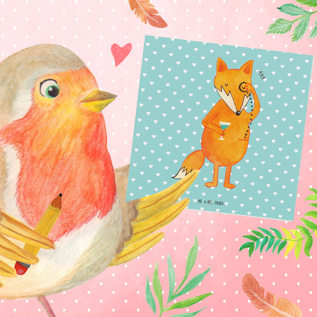 Deluxe Karte Fuchs Lord Hochwertige Grußkarte, Karte, Hochzeitskarte, Einladungskarte, Glückwunschkarte, Geburtstagskarte, Klappkarte, Grußkarte, Hochwertige Klappkarte, Fuchs, Liebeskummer Geschenk, tröstende Worte, Spruch lustig, Füchse, Motivation Spruch, Problemlösung