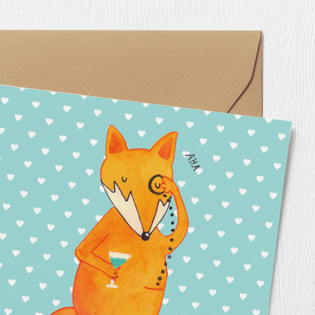 Deluxe Karte Fuchs Lord Hochwertige Grußkarte, Karte, Hochzeitskarte, Einladungskarte, Glückwunschkarte, Geburtstagskarte, Klappkarte, Grußkarte, Hochwertige Klappkarte, Fuchs, Liebeskummer Geschenk, tröstende Worte, Spruch lustig, Füchse, Motivation Spruch, Problemlösung