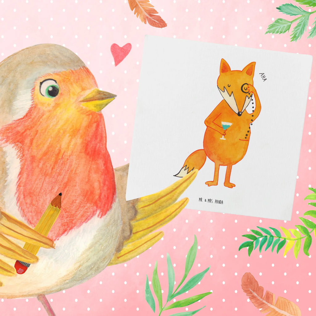 Deluxe Karte Fuchs Lord Hochwertige Grußkarte, Karte, Hochzeitskarte, Einladungskarte, Glückwunschkarte, Geburtstagskarte, Klappkarte, Grußkarte, Hochwertige Klappkarte, Fuchs, Liebeskummer Geschenk, tröstende Worte, Spruch lustig, Füchse, Motivation Spruch, Problemlösung