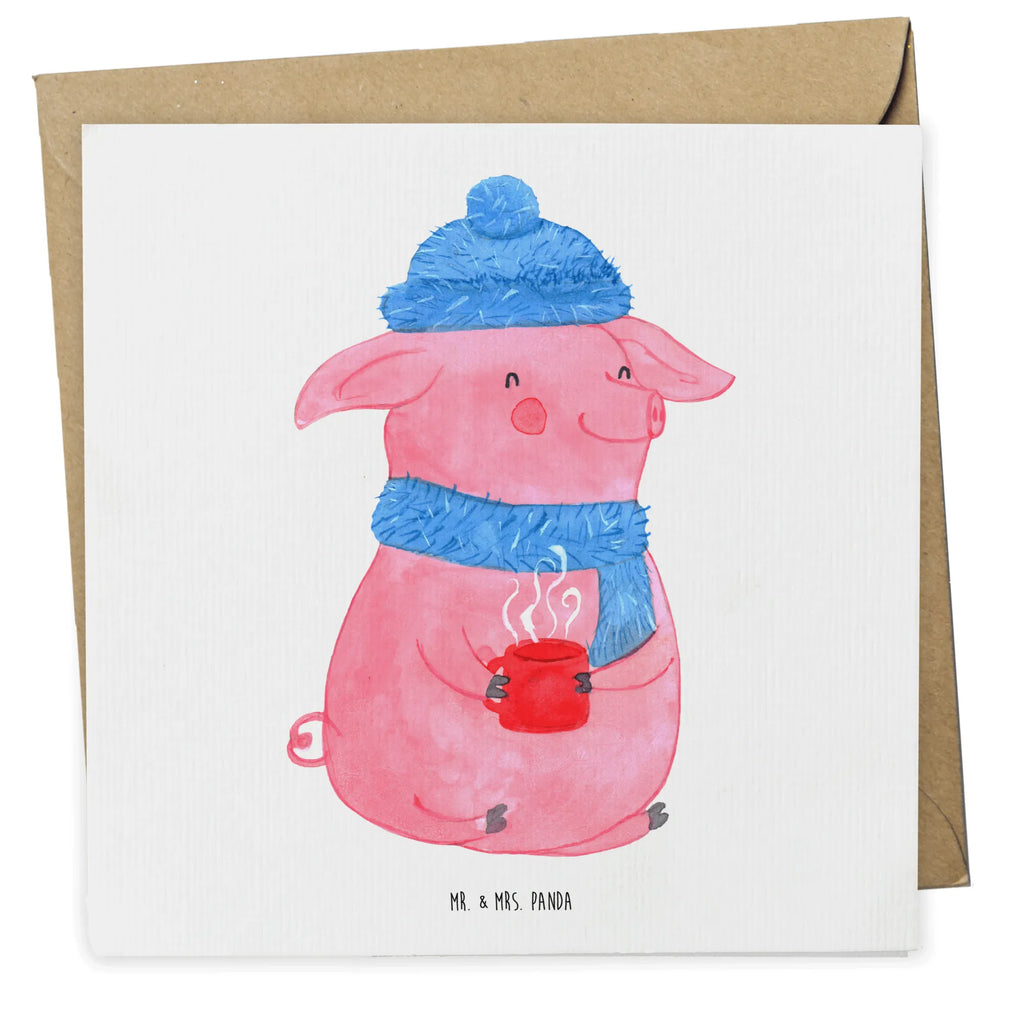 Deluxe Karte Schwein Glühwein Hochzeitskarte, Hochwertige Grußkarte, Einladungskarte, Hochwertige Klappkarte, Karte, Glückwunschkarte, Klappkarte, Geburtstagskarte, Grußkarte, Winter, Weihnachten, Weihnachtsdeko, Nikolaus, Advent, Heiligabend, Wintermotiv, Glühwein, Punsch, Weihnachtsmarkt, Glühschwein