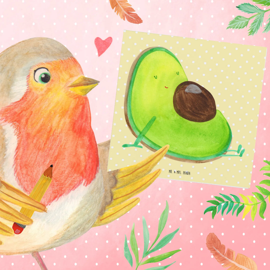 Deluxe Karte Avocado Schwangerschaft Klappkarte, Hochwertige Grußkarte, Karte, Glückwunschkarte, Geburtstagskarte, Einladungskarte, Hochzeitskarte, Grußkarte, Hochwertige Klappkarte, Avocado, Veggie, Vegan, Gesund, Babyshower, Babyparty, schwanger, Schwangerschaft