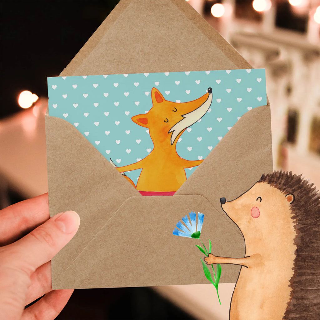 Deluxe Card Fox ballerina Einladungskarte, Hochwertige Klappkarte, Karte, Klappkarte, Geburtstagskarte, Hochwertige Grußkarte, Glückwunschkarte, Hochzeitskarte, Grußkarte, Fuchs, Geburtstag, Füchsin, Ballerina, Party, Füchse, Tanzen, Einladung, Ballett, Tänzerin, Fuchs Spruch