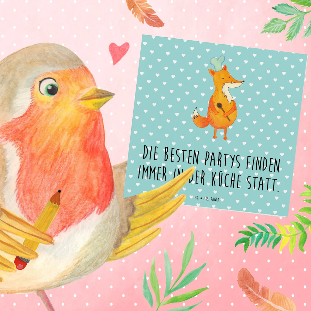 Deluxe Card Fox A cook Karte, Einladungskarte, Glückwunschkarte, Grußkarte, Hochzeitskarte, Klappkarte, Geburtstagskarte, Hochwertige Grußkarte, Hochwertige Klappkarte, Fuchs, Party Spruch, Küche Spruch, Küche Deko, Füchse, Köche, Koch Geschenk, Bäcker, Spruch lustig, witzig