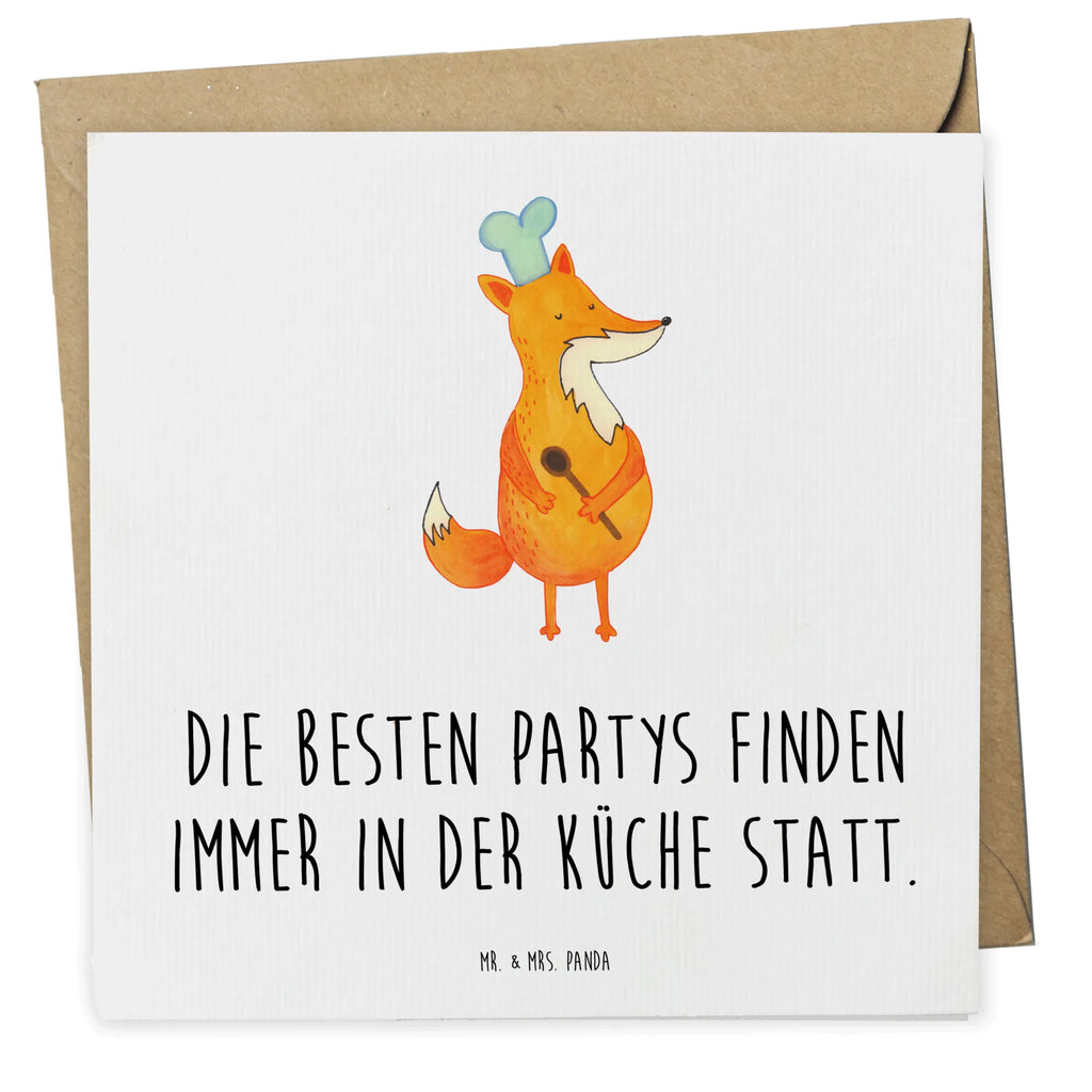 Deluxe Card Fox A cook Karte, Einladungskarte, Glückwunschkarte, Grußkarte, Hochzeitskarte, Klappkarte, Geburtstagskarte, Hochwertige Grußkarte, Hochwertige Klappkarte, Fuchs, Party Spruch, Küche Spruch, Küche Deko, Füchse, Köche, Koch Geschenk, Bäcker, Spruch lustig, witzig