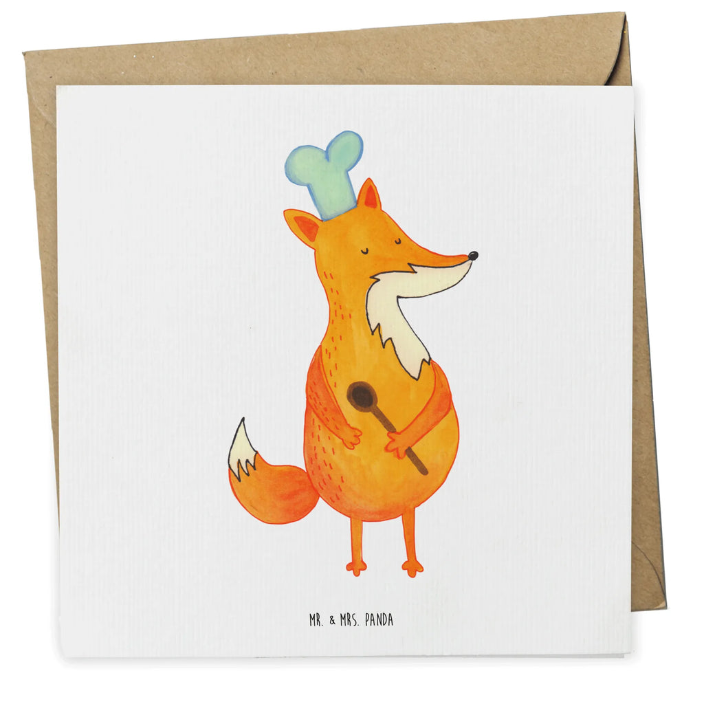 Deluxe Card Fox A cook Karte, Einladungskarte, Glückwunschkarte, Grußkarte, Hochzeitskarte, Klappkarte, Geburtstagskarte, Hochwertige Grußkarte, Hochwertige Klappkarte, Fuchs, Party Spruch, Küche Spruch, Küche Deko, Füchse, Köche, Koch Geschenk, Bäcker, Spruch lustig, witzig