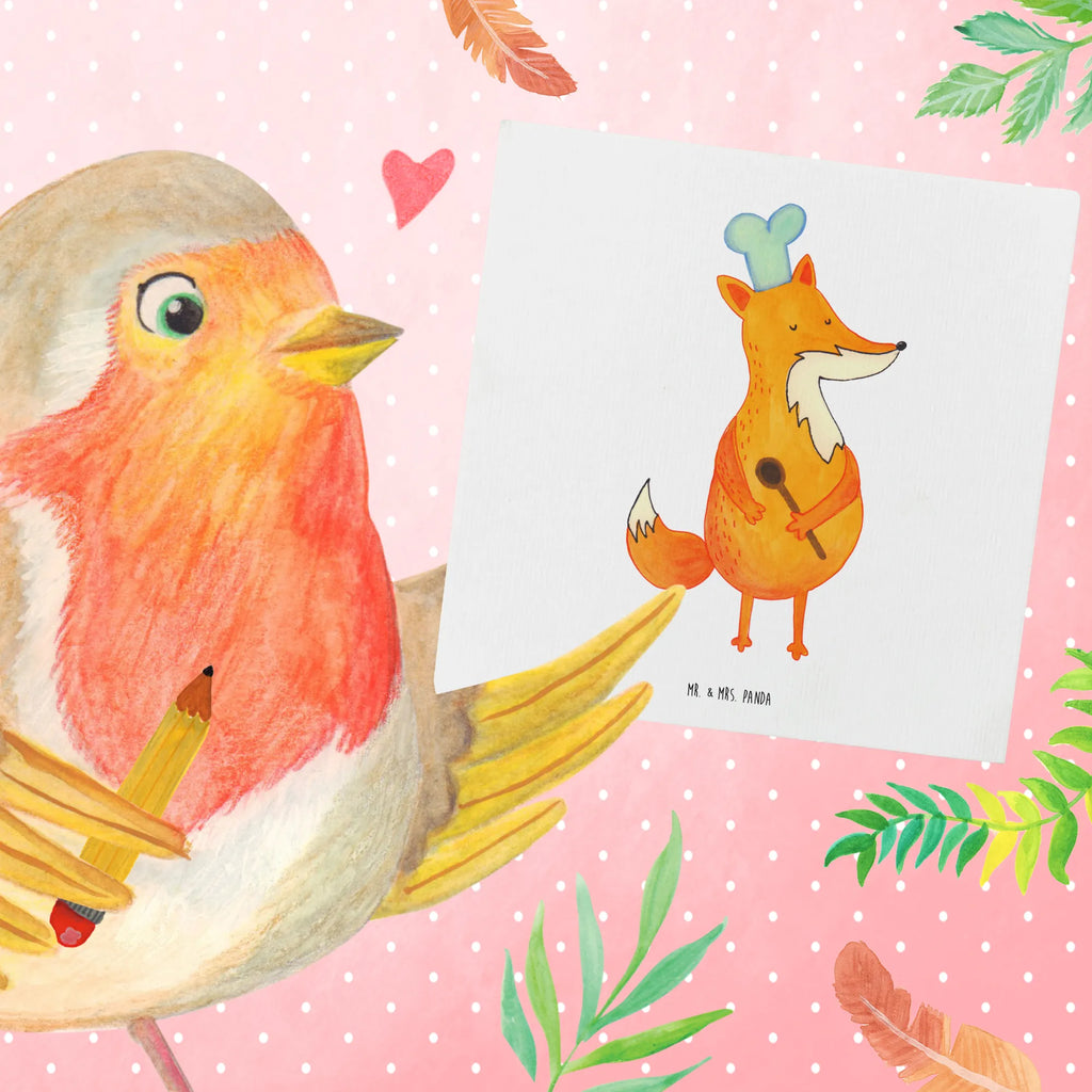 Deluxe Card Fox A cook Karte, Einladungskarte, Glückwunschkarte, Grußkarte, Hochzeitskarte, Klappkarte, Geburtstagskarte, Hochwertige Grußkarte, Hochwertige Klappkarte, Fuchs, Party Spruch, Küche Spruch, Küche Deko, Füchse, Köche, Koch Geschenk, Bäcker, Spruch lustig, witzig