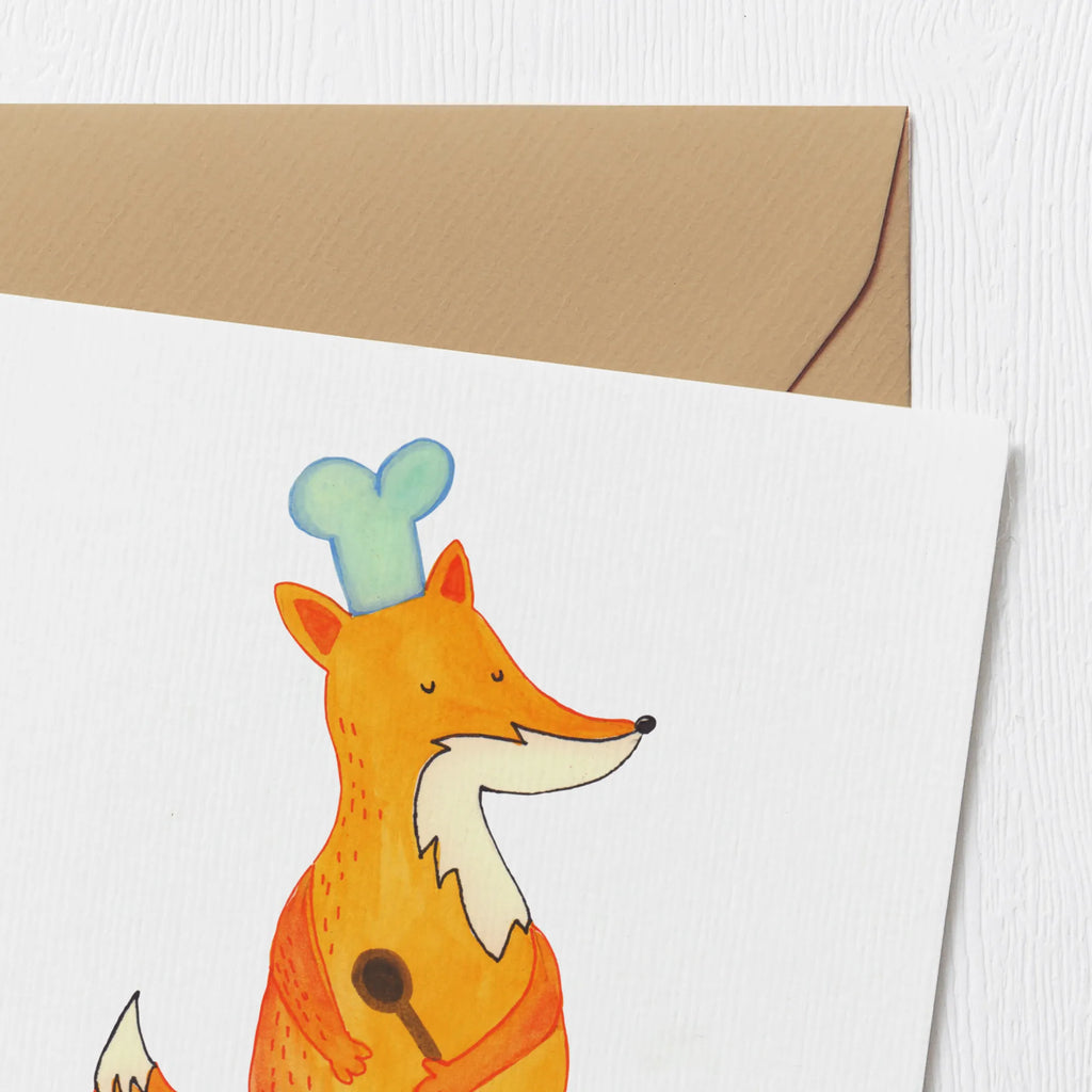 Deluxe Card Fox A cook Karte, Einladungskarte, Glückwunschkarte, Grußkarte, Hochzeitskarte, Klappkarte, Geburtstagskarte, Hochwertige Grußkarte, Hochwertige Klappkarte, Fuchs, Party Spruch, Küche Spruch, Küche Deko, Füchse, Köche, Koch Geschenk, Bäcker, Spruch lustig, witzig