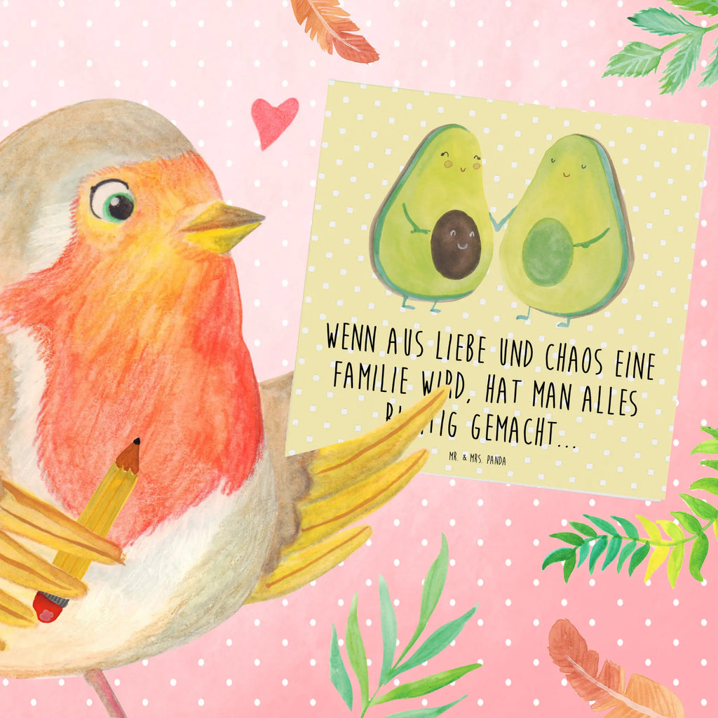 Deluxe Card avocado pair Karte, Einladungskarte, Hochwertige Grußkarte, Klappkarte, Geburtstagskarte, Hochzeitskarte, Hochwertige Klappkarte, Grußkarte, Glückwunschkarte, Avocado, Veggie, Vegan, Gesund, Kinder, Schwangerschaft, Hochzeit, Avocuddle, Avocados, Babyshower, Babyparty, Geburt, Liebe, Familie