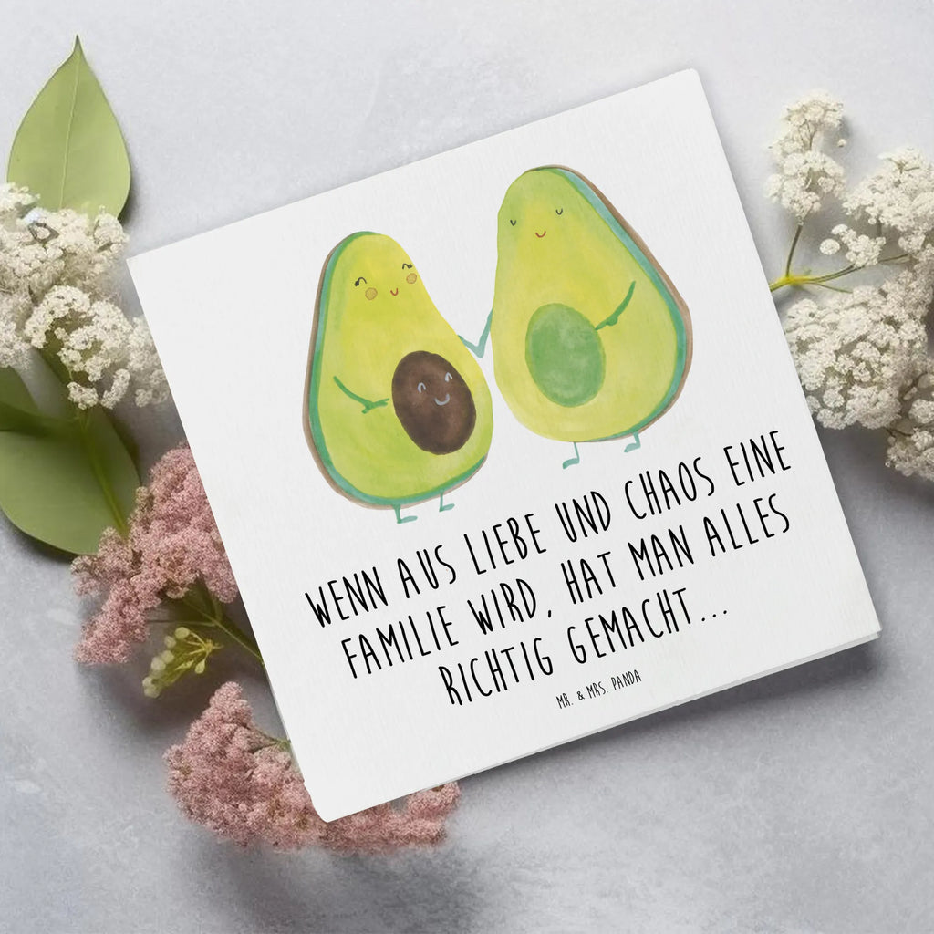 Deluxe Card avocado pair Karte, Einladungskarte, Hochwertige Grußkarte, Klappkarte, Geburtstagskarte, Hochzeitskarte, Hochwertige Klappkarte, Grußkarte, Glückwunschkarte, Avocado, Veggie, Vegan, Gesund, Kinder, Schwangerschaft, Hochzeit, Avocuddle, Avocados, Babyshower, Babyparty, Geburt, Liebe, Familie