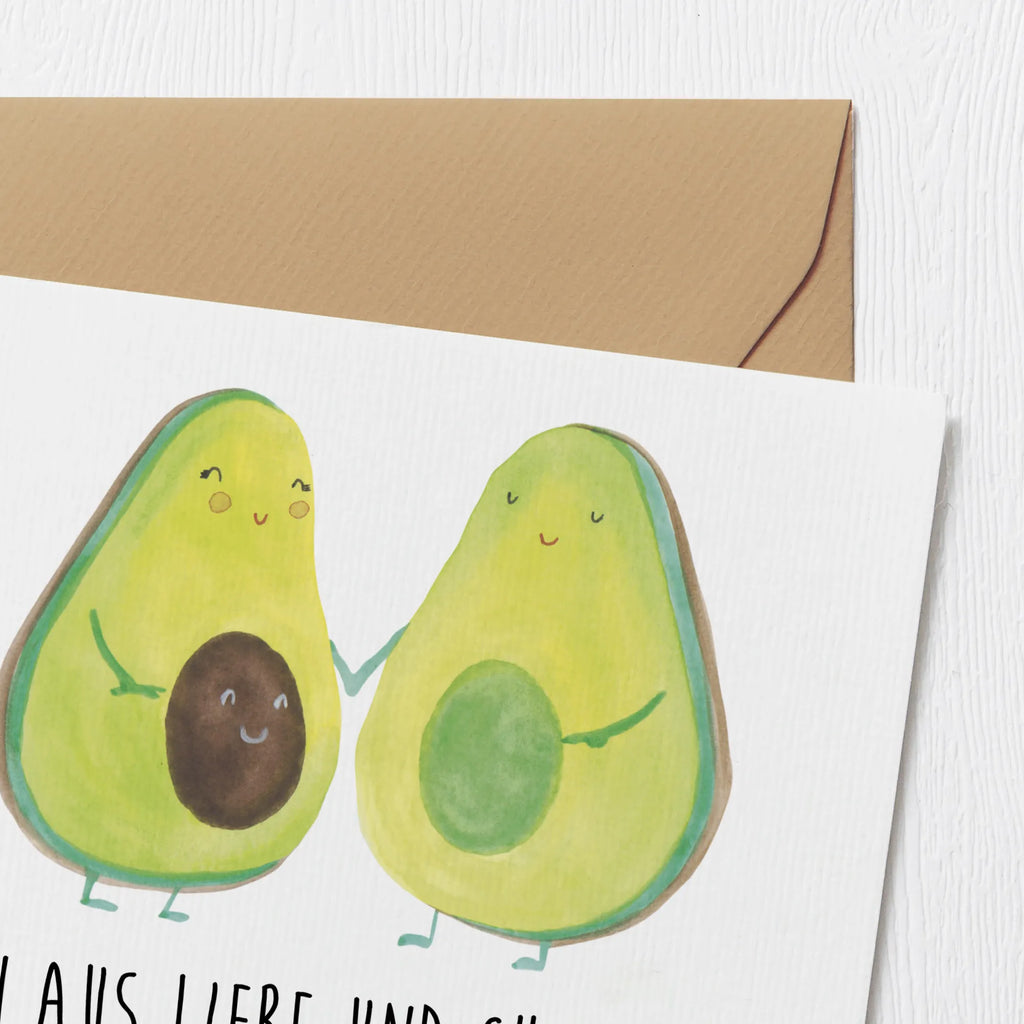 Deluxe Card avocado pair Karte, Einladungskarte, Hochwertige Grußkarte, Klappkarte, Geburtstagskarte, Hochzeitskarte, Hochwertige Klappkarte, Grußkarte, Glückwunschkarte, Avocado, Veggie, Vegan, Gesund, Kinder, Schwangerschaft, Hochzeit, Avocuddle, Avocados, Babyshower, Babyparty, Geburt, Liebe, Familie