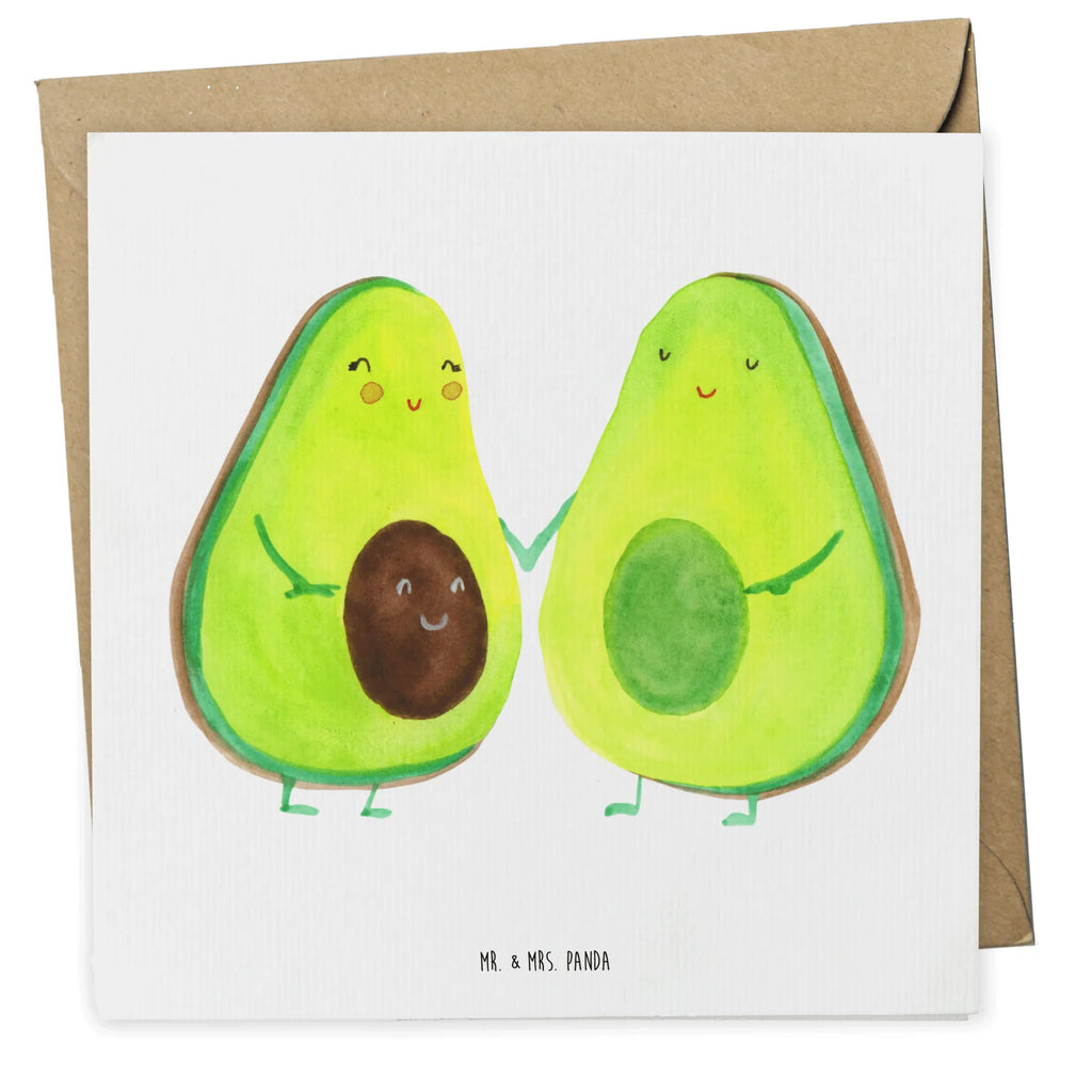 Deluxe Card avocado pair Karte, Einladungskarte, Hochwertige Grußkarte, Klappkarte, Geburtstagskarte, Hochzeitskarte, Hochwertige Klappkarte, Grußkarte, Glückwunschkarte, Avocado, Veggie, Vegan, Gesund, Kinder, Schwangerschaft, Hochzeit, Avocuddle, Avocados, Babyshower, Babyparty, Geburt, Liebe, Familie