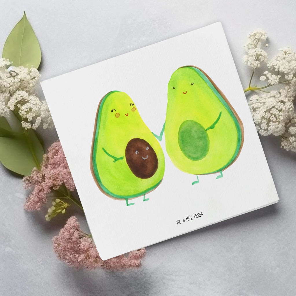 Deluxe Card avocado pair Karte, Einladungskarte, Hochwertige Grußkarte, Klappkarte, Geburtstagskarte, Hochzeitskarte, Hochwertige Klappkarte, Grußkarte, Glückwunschkarte, Avocado, Veggie, Vegan, Gesund, Kinder, Schwangerschaft, Hochzeit, Avocuddle, Avocados, Babyshower, Babyparty, Geburt, Liebe, Familie