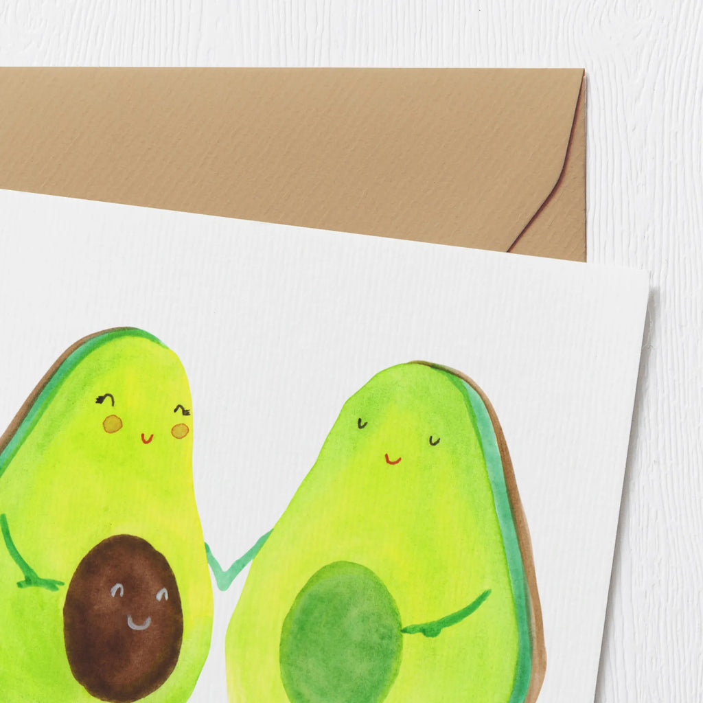Deluxe Card avocado pair Karte, Einladungskarte, Hochwertige Grußkarte, Klappkarte, Geburtstagskarte, Hochzeitskarte, Hochwertige Klappkarte, Grußkarte, Glückwunschkarte, Avocado, Veggie, Vegan, Gesund, Kinder, Schwangerschaft, Hochzeit, Avocuddle, Avocados, Babyshower, Babyparty, Geburt, Liebe, Familie