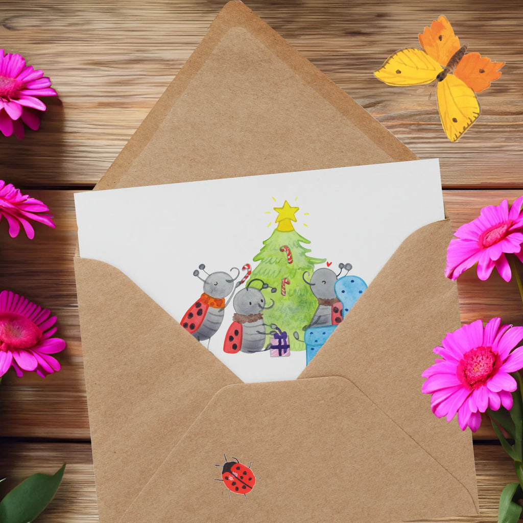 Deluxe Karte Weihnachten Smörle Karte, Hochwertige Grußkarte, Einladungskarte, Hochzeitskarte, Glückwunschkarte, Geburtstagskarte, Hochwertige Klappkarte, Grußkarte, Klappkarte, Winter, Weihnachten, Weihnachtsdeko, Nikolaus, Advent, Heiligabend, Wintermotiv, Geschenk, Pfefferminzstange, Tannennadeln, Weihnachtsbaum