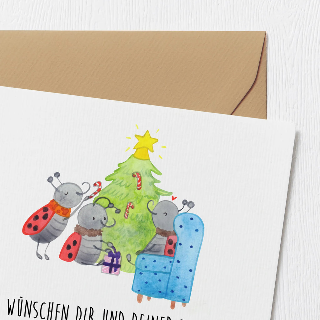 Deluxe Karte Weihnachten Smörle Karte, Hochwertige Grußkarte, Einladungskarte, Hochzeitskarte, Glückwunschkarte, Geburtstagskarte, Hochwertige Klappkarte, Grußkarte, Klappkarte, Winter, Weihnachten, Weihnachtsdeko, Nikolaus, Advent, Heiligabend, Wintermotiv, Geschenk, Pfefferminzstange, Tannennadeln, Weihnachtsbaum