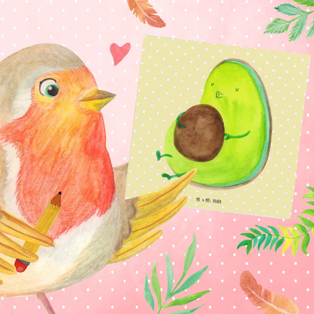 Deluxe Karte Avocado Pfeifen Hochwertige Grußkarte, Klappkarte, Karte, Glückwunschkarte, Grußkarte, Einladungskarte, Hochwertige Klappkarte, Geburtstagskarte, Hochzeitskarte, Avocado, Veggie, Vegan, Gesund, Diät, Ernährung, dick sein, Abnehmen