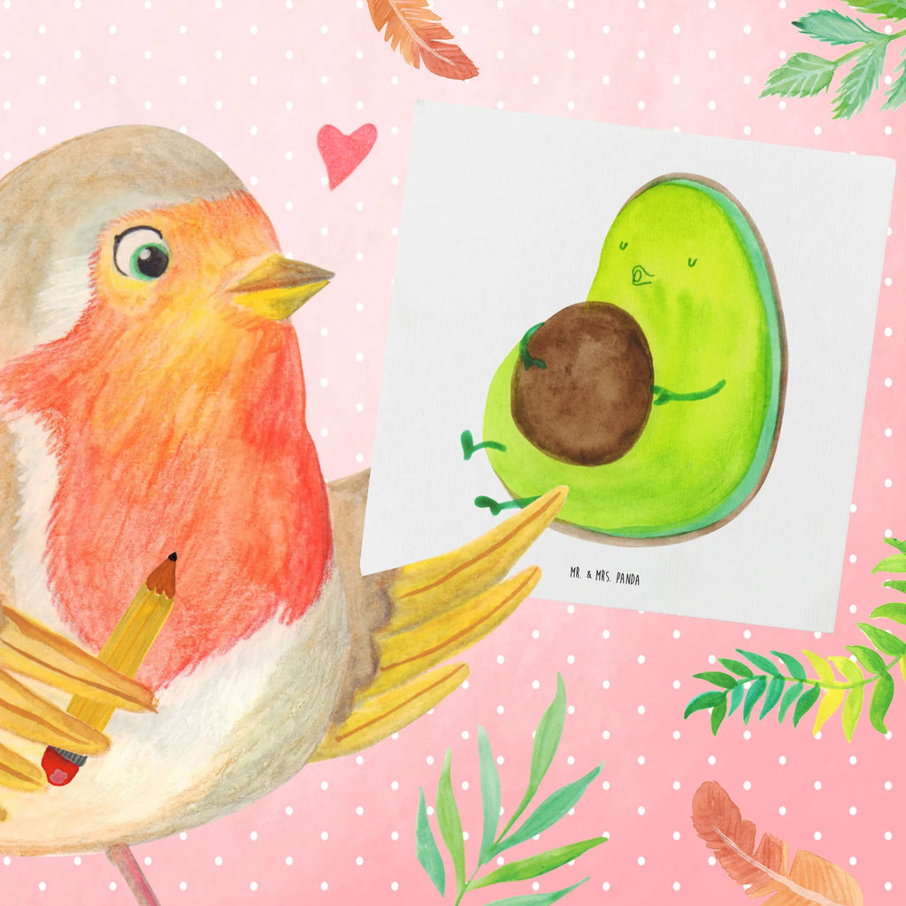 Deluxe Karte Avocado Pfeifen Hochwertige Grußkarte, Klappkarte, Karte, Glückwunschkarte, Grußkarte, Einladungskarte, Hochwertige Klappkarte, Geburtstagskarte, Hochzeitskarte, Avocado, Veggie, Vegan, Gesund, Diät, Ernährung, dick sein, Abnehmen