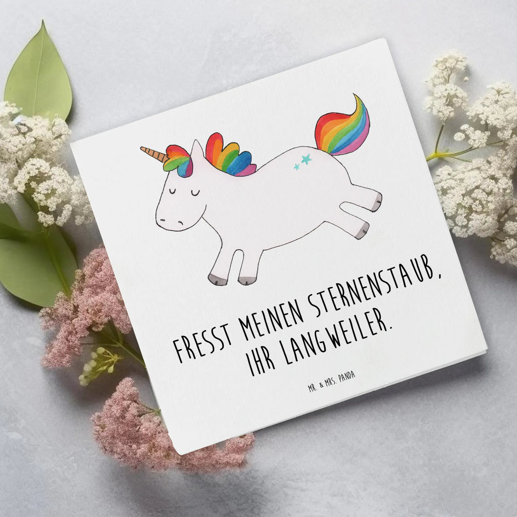 Deluxe Karte Einhorn Happy Karte, Glückwunschkarte, Hochzeitskarte, Geburtstagskarte, Klappkarte, Einladungskarte, Hochwertige Grußkarte, Hochwertige Klappkarte, Grußkarte, Einhorn, Einhörner, Einhorn Deko, Unicorn, spannend, Freude, Spaß, Lebensfreude, witzig, glücklich, fröhlich, Lächeln, Lachen