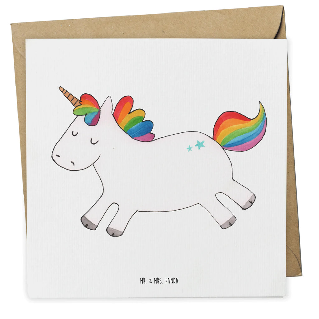 Deluxe Karte Einhorn Happy Karte, Glückwunschkarte, Hochzeitskarte, Geburtstagskarte, Klappkarte, Einladungskarte, Hochwertige Grußkarte, Hochwertige Klappkarte, Grußkarte, Einhorn, Einhörner, Einhorn Deko, Unicorn, spannend, Freude, Spaß, Lebensfreude, witzig, glücklich, fröhlich, Lächeln, Lachen