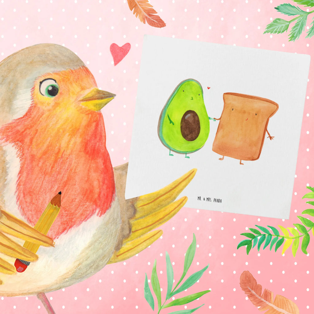 Deluxe Card avocado toast Glückwunschkarte, Karte, Einladungskarte, Klappkarte, Hochwertige Klappkarte, Hochwertige Grußkarte, Geburtstagskarte, Grußkarte, Hochzeitskarte, Avocado, Veggie, Vegan, Gesund, Freundin, Verlobungsparty, Hochzeitsgeschenk, Jahrestagsgeschenk, Freund, Toast, Pärchen, Jahrestag, Liebespaar, Hochzeit, Toastbrot, Verlobt