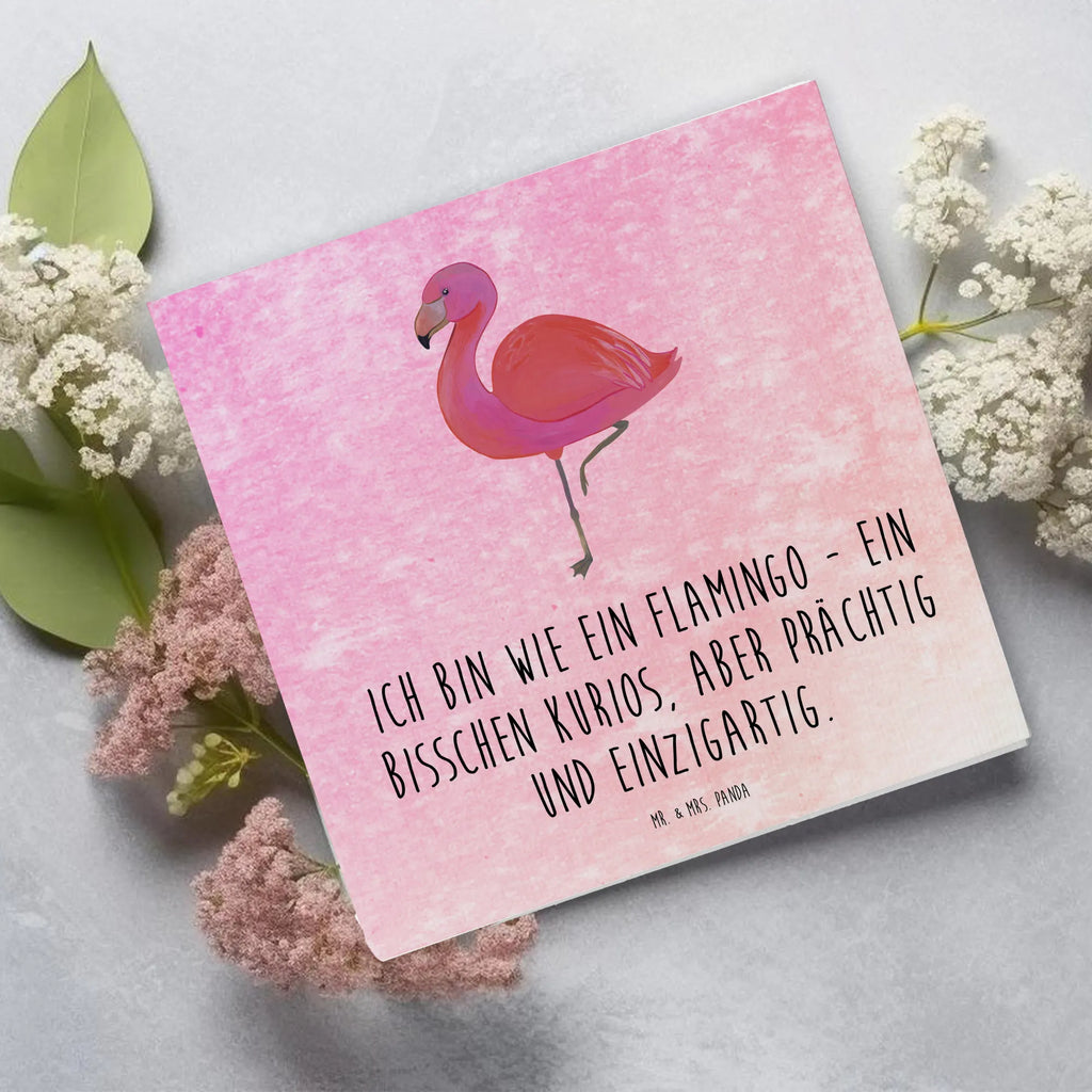 Deluxe Karte Flamingo Classic Hochwertige Grußkarte, Klappkarte, Karte, Einladungskarte, Geburtstagskarte, Hochzeitskarte, Grußkarte, Hochwertige Klappkarte, Glückwunschkarte, Flamingo, Tochter, Außenseiter, ich, Stolz, Freundin, für mich, Einzigartig, Freundinnen, Sohn, Selbstliebe, Geschwister, Spruch