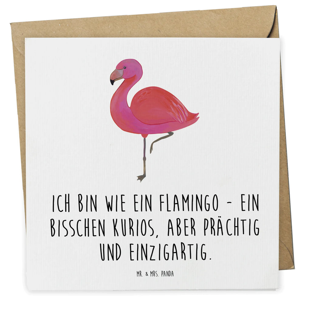 Deluxe Karte Flamingo Classic Hochwertige Grußkarte, Klappkarte, Karte, Einladungskarte, Geburtstagskarte, Hochzeitskarte, Grußkarte, Hochwertige Klappkarte, Glückwunschkarte, Flamingo, Tochter, Außenseiter, ich, Stolz, Freundin, für mich, Einzigartig, Freundinnen, Sohn, Selbstliebe, Geschwister, Spruch