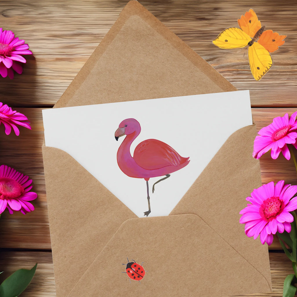 Deluxe Karte Flamingo Classic Hochwertige Grußkarte, Klappkarte, Karte, Einladungskarte, Geburtstagskarte, Hochzeitskarte, Grußkarte, Hochwertige Klappkarte, Glückwunschkarte, Flamingo, Tochter, Außenseiter, ich, Stolz, Freundin, für mich, Einzigartig, Freundinnen, Sohn, Selbstliebe, Geschwister, Spruch