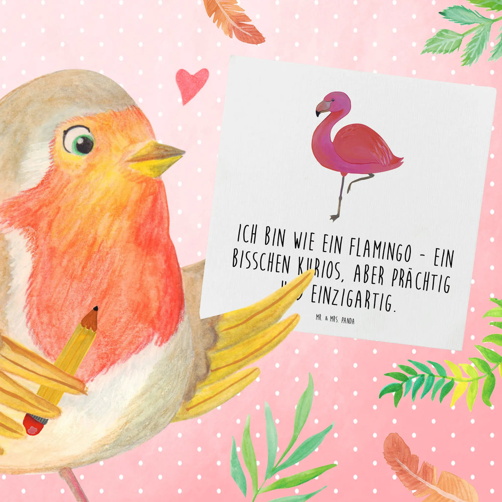 Deluxe Karte Flamingo Classic Hochwertige Grußkarte, Klappkarte, Karte, Einladungskarte, Geburtstagskarte, Hochzeitskarte, Grußkarte, Hochwertige Klappkarte, Glückwunschkarte, Flamingo, Tochter, Außenseiter, ich, Stolz, Freundin, für mich, Einzigartig, Freundinnen, Sohn, Selbstliebe, Geschwister, Spruch