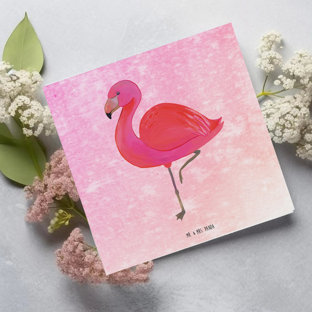 Deluxe Karte Flamingo Classic Hochwertige Grußkarte, Klappkarte, Karte, Einladungskarte, Geburtstagskarte, Hochzeitskarte, Grußkarte, Hochwertige Klappkarte, Glückwunschkarte, Flamingo, Tochter, Außenseiter, ich, Stolz, Freundin, für mich, Einzigartig, Freundinnen, Sohn, Selbstliebe, Geschwister, Spruch