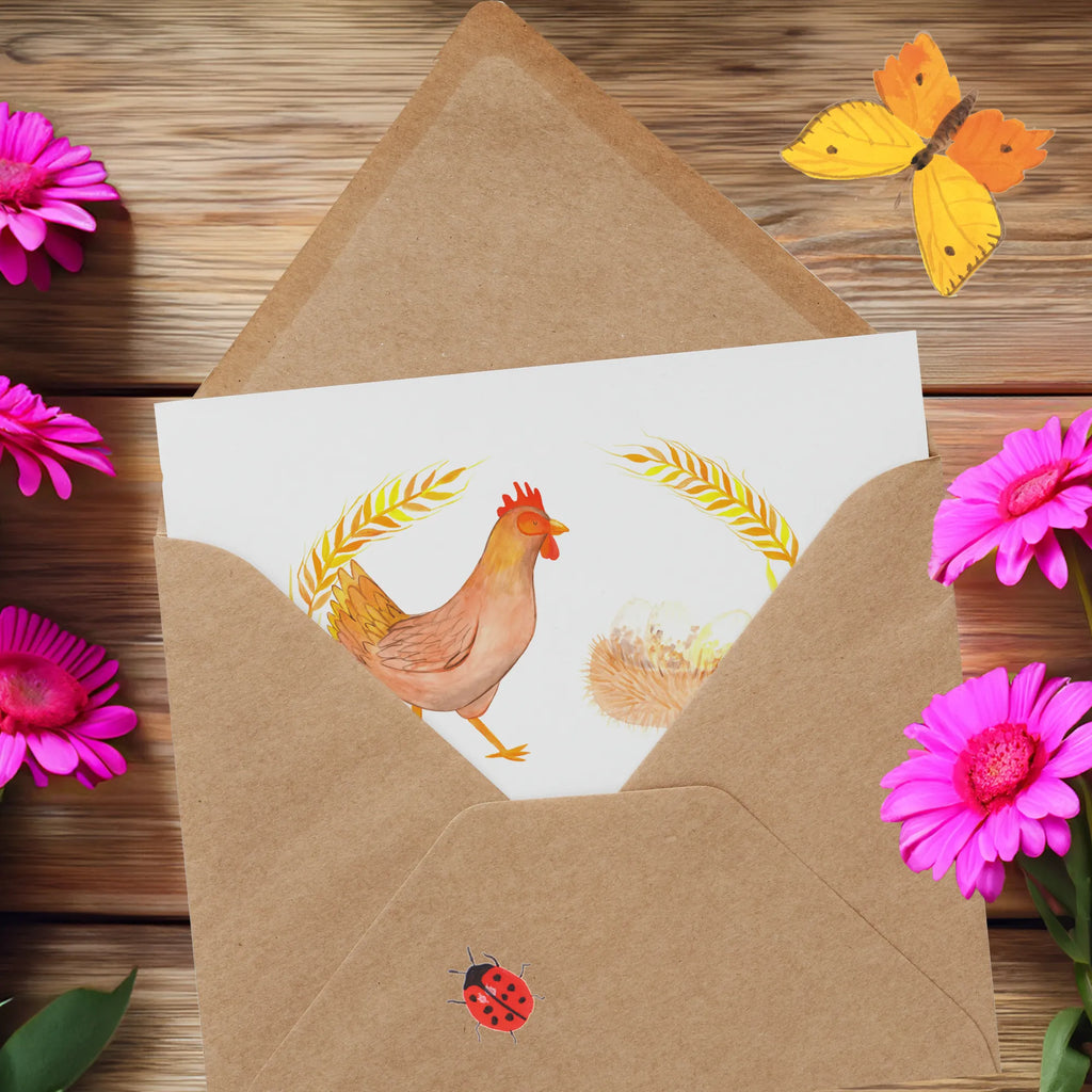 Deluxe Card Chicken Proud Geburtstagskarte, Glückwunschkarte, Klappkarte, Einladungskarte, Hochwertige Klappkarte, Karte, Hochwertige Grußkarte, Hochzeitskarte, Grußkarte, Bauernhof, Hoftiere, Landwirt, Landwirtin, Geburt, Motivation, Schwangerschaft, Eier, Hof, Hühner, Magie, Spruch, Hahn, Landleben, Henne
