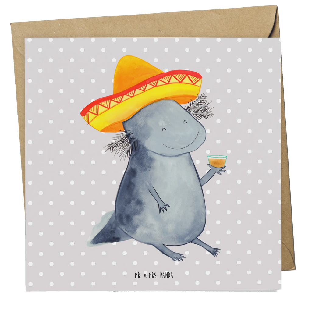 Deluxe Karte Axolotl Tequila Hochzeitskarte, Hochwertige Grußkarte, Geburtstagskarte, Grußkarte, Hochwertige Klappkarte, Karte, Klappkarte, Einladungskarte, Glückwunschkarte, Axolotl, Molch, Feuerdrache, Lurche, Motivation, Zitrone, Schwanzlurch, Lurch, Mexiko, Spruch, Axolot, Sombrero, Feuersalamander, Mexico, Tequila