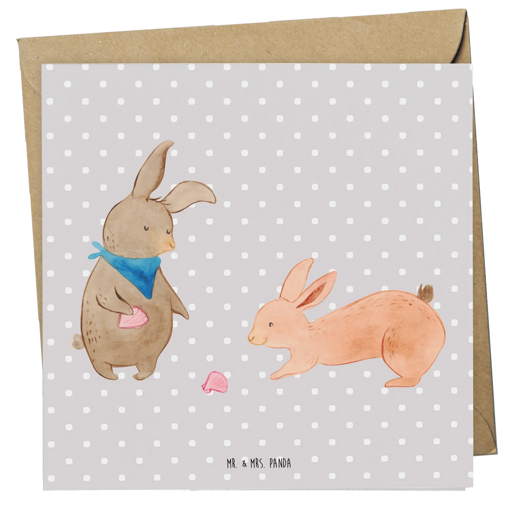 Deluxe Karte Hasen Muschel Einladungskarte, Karte, Hochwertige Klappkarte, Hochwertige Grußkarte, Geburtstagskarte, Glückwunschkarte, Hochzeitskarte, Klappkarte, Grußkarte, Familie, Vatertag, Muttertag, Bruder, Schwester, Mama, Papa, Oma, Opa, Muscheln sammeln, Meer, Muscheln, BFF, Freundinnen, best friends, Freundin, beste Freundin, Hasen