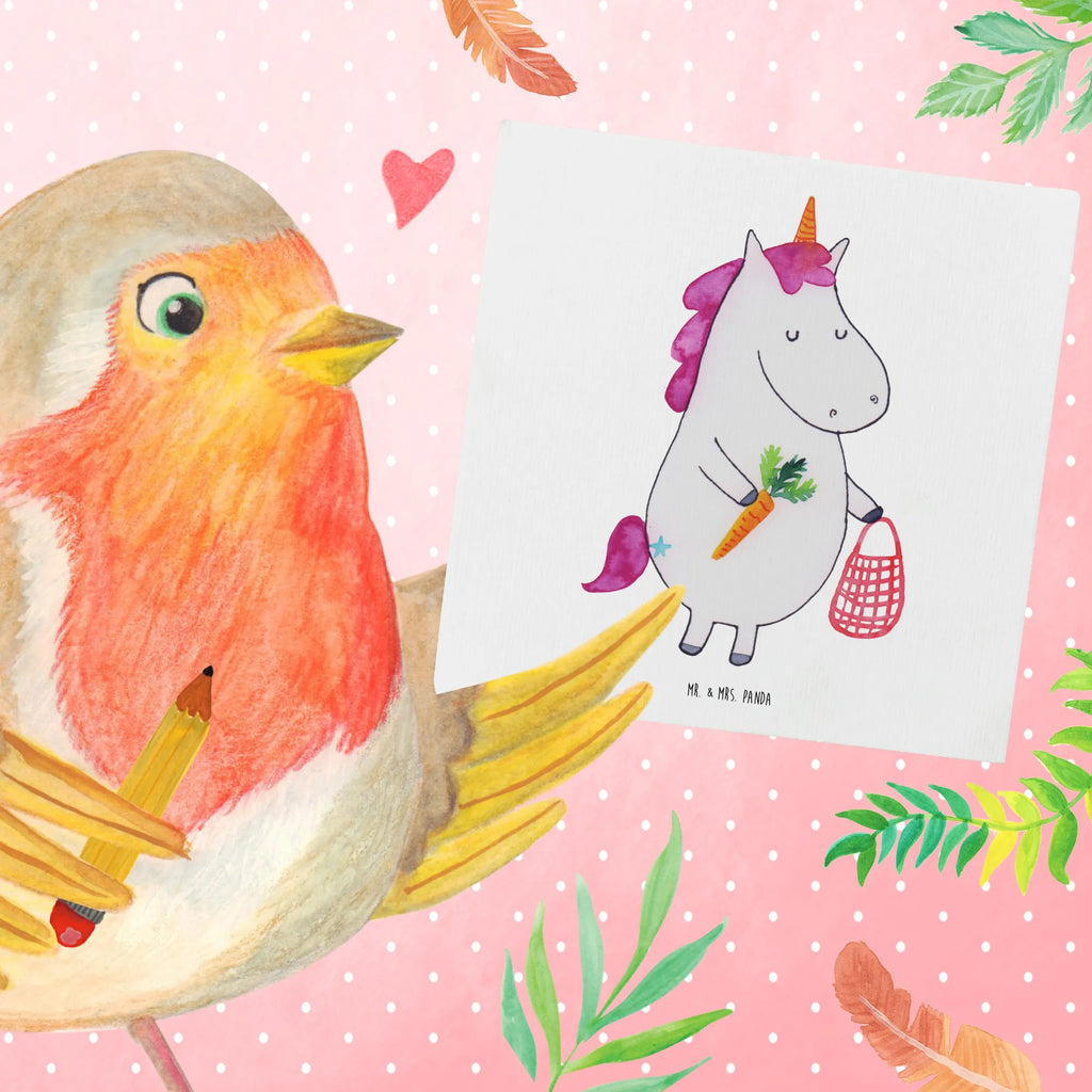 Deluxe Karte Einhorn Vegan Karte, Einladungskarte, Hochwertige Klappkarte, Grußkarte, Glückwunschkarte, Geburtstagskarte, Hochwertige Grußkarte, Hochzeitskarte, Klappkarte, Einhorn, Einhörner, Einhorn Deko, Unicorn, Veganer, vegan, Vegetariar, Gesund essen, Veganismus, Rohkost, Gesund leben