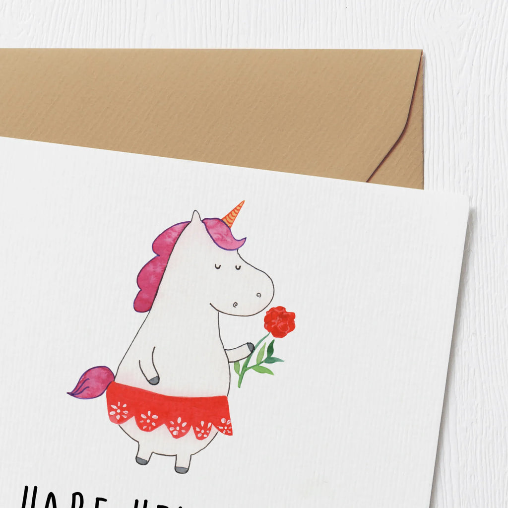 Deluxe Karte Einhorn Dame Hochwertige Klappkarte, Grußkarte, Karte, Glückwunschkarte, Klappkarte, Hochwertige Grußkarte, Einladungskarte, Geburtstagskarte, Hochzeitskarte, Einhorn, Einhörner, Einhorn Deko, Unicorn, Bachelor, Frau, Dame, Trennung, feine Dame, Abfuhr, Schluss machen, Lady, Bachelorette, Freundin