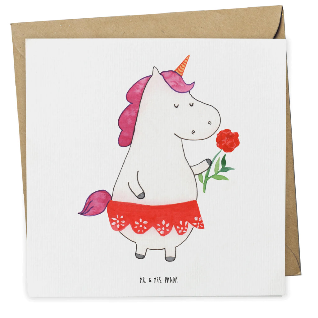 Deluxe Karte Einhorn Dame Hochwertige Klappkarte, Grußkarte, Karte, Glückwunschkarte, Klappkarte, Hochwertige Grußkarte, Einladungskarte, Geburtstagskarte, Hochzeitskarte, Einhorn, Einhörner, Einhorn Deko, Unicorn, Bachelor, Frau, Dame, Trennung, feine Dame, Abfuhr, Schluss machen, Lady, Bachelorette, Freundin