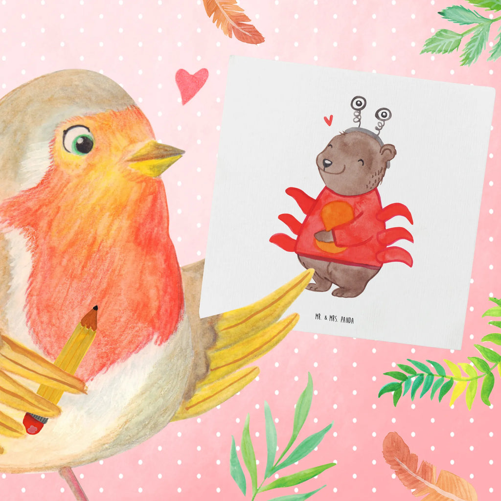 Deluxe Karte Krebs Astrologie Hochwertige Klappkarte, Hochwertige Grußkarte, Grußkarte, Karte, Klappkarte, Geburtstagskarte, Einladungskarte, Glückwunschkarte, Hochzeitskarte, Tierkreiszeichen, Sternzeichen, Horoskop, Astrologie, Aszendent, Krebs, Geburtstagsgeschenk, Geschenk